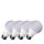 Inteligentne oświetlenie YEELIGHT Inteligentna żarówka W4 E27 (kolor) 4szt YLQPD-0011-4pc